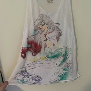 Disney Ariel see through tank top or swimsuit cover